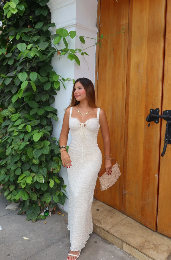 Vestido Mariangel con faja interna