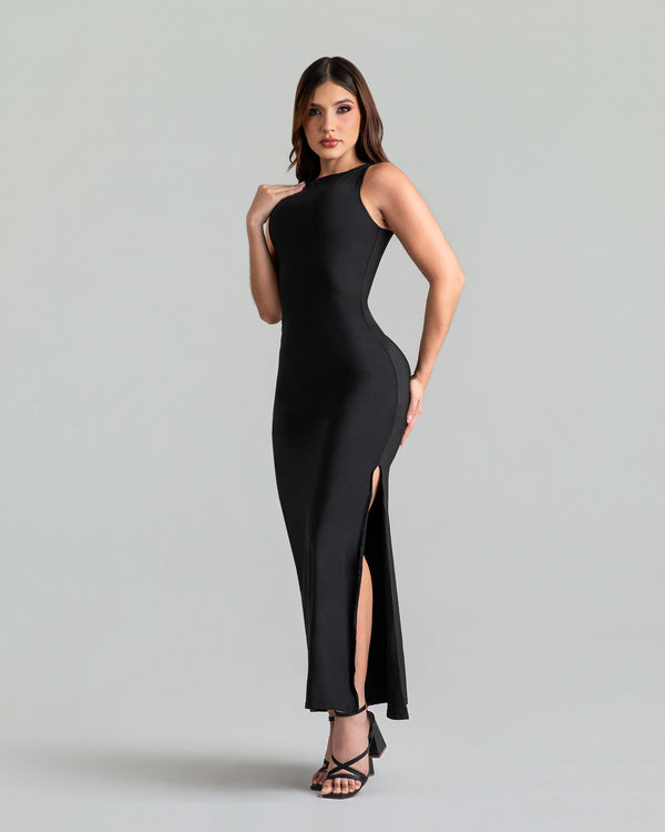 Vestido largo Encanto con control de abdomen